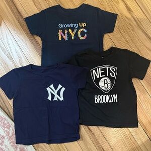 Kids tshirt NYC represent! All size 3t great condition gender neutral